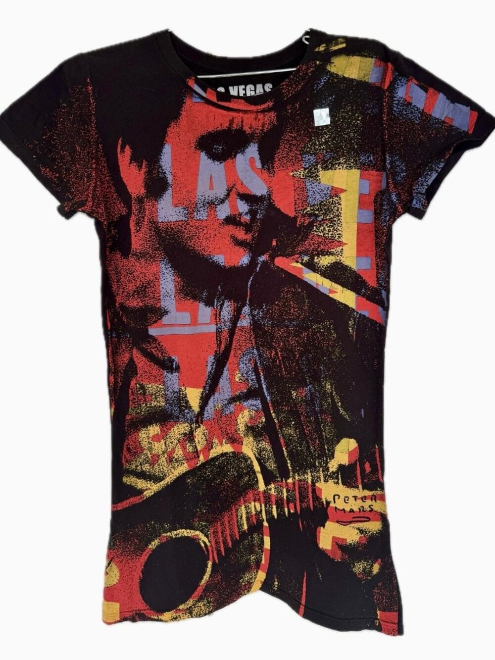 '90s Unworn T-shirt Elvis Presley Pop Art 100% Cotton Unisex/Tapered Size M-XL